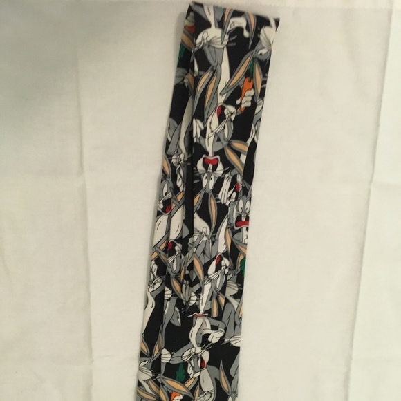 Vintage Bugs Bunny Tie, 1993 Warner Brothers Original - Picture 4 of 7